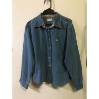 ราคา เสื้อเชิ้ตยีนส์แขนยาว แบรนด์Burberry(80฿) (24922441177)