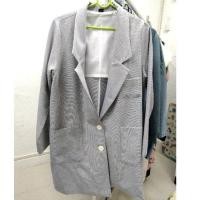 ราคา //s-03// เสื้อสูท แฟชั่นมือสอง สีเทา 2 กระดุม สินค้าพร้อมส่ง (21629940987)