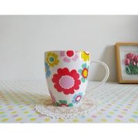 ราคา Cath Kidston แก้วมัคใบใหญ่ลายดอกไม้สวย ใหม่ (23463794419)