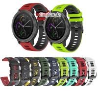 ราคา สายนาฬิกาซิลิโคนสำหรับเปลี่ยนสายกีฬาสำหรับ Garmin Vivoactive 3 5 6 Active 5 Music Element Forerunner 265 255 245 245M 645 645M 55 158 165 Vivomove HR (12044707221)