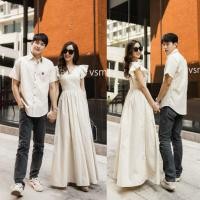 ราคา ️VSM COUPLE #8016-2 ชุดคู่ ชุดคู่ออกงาน ชุดสวย ชุดไปเที่ยว ชุดไปทะเล ชุดถ่ายพรีเวดดิ้ง ชุดคู่รัก ชุดไปงานแต่ง ชุดออกงาน (9023974260)