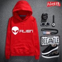 ราคา Smileroom เสื้อฮู้ดมีหมวกแบบสวมมีกระเป๋าALIENเอเลี่ยน เสื้อกันหนาวมีฮู้ด เสื้อกันหนาวมีหมวกแบบสวมมีกระเป๋าhoodie sweater (7737874483)