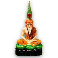 ราคา ปู่ฤาษีภุชงค์นาคราช ประทับนั่งประทับบัลลังก์พญานาค เเต่งสี (หน้าตัก5นิ้ว)บูชาขอพรโชคลาภอำนาจบารมี ให้สำเร็จในการงานต่างT (11899209551)