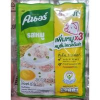 ราคา (12 ซอง) (ค่าส่งถูก) คนอร์ โจ๊ก ชนิดซอง รสหมูสับ / มิโซะสาหร่าย 32 กรัม x 12 ซอง Knorr Jok Sachet โจ๊ก คัพ ซอง หมู คัพโจ (21265893736)