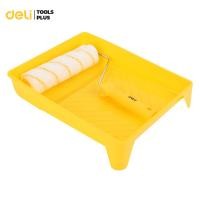 ราคา Deli ชุดลูกกลิ้งทาสี ลูกกลิ้งทาสี ถาดกลิ้งสี พร้อมแปรงทาสี ขนาด4 / 9 นิ้ว รูดสีได้ดี Cylinder brush (15699157714)