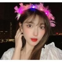 ราคา พร้อมส่ง มงกุฎขนนก​ มงกุฎเจ้าหญิง​ มงกุฎดอกไม้​ ที่คาดศีรษะมงกุฎขนนก มงกุฎโบว์ฮีเมียน มงกุฎปัจฉิม (7393034945)