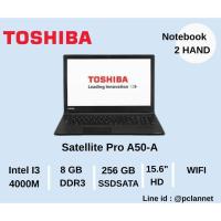 ราคา โน๊ตบุ๊ค มือสอง พร้อมใช้ Toshiba Satellite Pro A50 intel i3 Gen4 Ram 8GB SSD 256GB 15 นิ้ว WIFI HDMI (41619720860)