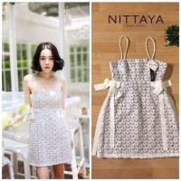 ราคา เดรสเกาะอก ป้ายNittaya (909083467)