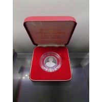 ราคา เหรียญที่ระลึกสร้างโรงพยาบาลราชพิพัฒน์ พระรูปรัชกาลที่9 หลัง ภปร เนื้อเงินขัดเงา ขนาด 3 เซน ปี2539 พร้อมกล่องหนังเดิม (28409059879)