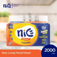 ราคา NICE LIVING TISSUE 2000 แผ่น 1000 Gr / 2 ชั้น Dry TISSUE / Paseo Nice Facial TISSUE / TULIP TISSUE (44072687311)