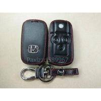 ราคา ซองหนังแท้ ใส่กุญแจรีโมทรถยนต์ Honda Civic FB,Accord G8 พับข้าง 3 ปุ่ม (No.10+) (5541753479)