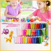 ราคา IVORYBABY diy ดินนุ่มปั้นสบาย ดินเบา ดินเบา 36 สี ไม่มีสารอันตราย ไม่มีกลิ่น สินค้าพร้อมส่ง ไม่จางหาย (24626901910)