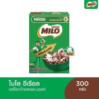 ราคา MILO CEREAL ไมโล ซีเรียล อาหารเช้า ซีเรียล โฮลเกรน ข้าวสาลีอบกรอบรสช็อกโกแลตและมอลต์ 300 กรัม (28538616637)
