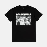 ราคา Foo Fighters - เสื้อยืดรูปถ่ายวงดนตรีเก่า (24540284514)