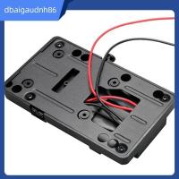 ราคา READY STOCK แผ่นอะแดปเตอร์แบตเตอรี่V-Mount พร้อมกล้อง DSLR เอาต์พุต D-Tap กล้องวิดีโอและไฟวิดีโอ (51703125429)