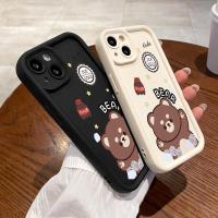 ราคา เหมาะสำหรับ Infinix Hot 40i 30i 9 Play 10 11 GT Pro 20 30 Note 12 G96 4G VIP 5G กรณีโทรศัพท์มือถือกันกระแทกเคส Bear Coke (26764997169)