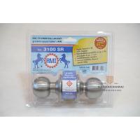 ราคา ลูกบิดประตู RMI 3100SR ห้องนอนและห้องทั่วๆไป หัวกลม สแตนเลส (29674699188)