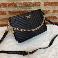 ราคา กระเป๋าสะพาย Victoria secret สีดำ ออกช็อป 100% (3387212761)