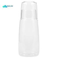 ราคา ชุดโถเก็บน้ําข้างเตียงแบบใสพร้อมแก้วน้ําสําหรับเตียงนอนในห้องนอน, โถเก็บน้ํากลางคืนพร้อมแก้ว, พร้อมชุดถ้วย (49101768633)