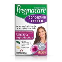 ราคา พร้อมส่ง วิตามินช่วยเพิ่มโอกาสในการตั้งครรภ์ Vitabiotics Pregnacare Conception Max (20902840803)