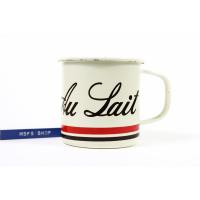 ราคา [Vintage] แก้วกาแฟอีนาเมล Au Lait - มือสอง (20162169625)