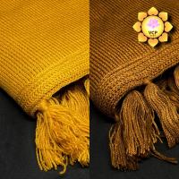 ราคา ผ้าคลุมไหล่พระ ผ้าไหมพรม สีพระราชทาน สีแก่นบวร (1392074733)