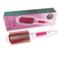 ราคา Vivi Girl Hair Curl Brush หวีแปรงไฟฟ้า 2in1 ยืดตรง ม้วนโรล ทำวอลลุ่ม (สีชมพูบานเย็น) (826194999)