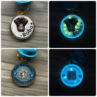 ราคา ป้ายชื่อน้องหมาแมว+พร้อมรูป ถูกที่สุด❤️ ป้ายชื่อหมาแมว รุ่นกรอบทอง ขนาด2.5cm. ป้ายห้อยคอสุนัขแมว จี้แมวจี้สุนัข (15986590401)