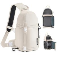 ราคา K&F Concept Sling Camera Bag for DSLR/Mirrorless, Quick Access Photography Shoulder Bag with EVA Divider, Compact and Lightweight for Street & Travel - Sling Bag 10L (56803179281)