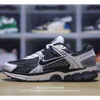 ราคา Nike Zoom Vomero 5 รองเท้าผ้าใบต้นฉบับรองเท้าวิ่งสีขาวดำ (29903747948)