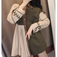 ราคา เสื้อเชิ้ตแขนยาว ทูโทน (24453889549)