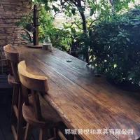 ราคา โต๊ะน้ําชา Old Elm Old Door Boss Zen Door Boss Table Kung Fu Tea ไม้เนื้อแข็งเก่า Elm จีนโบราณ N53N (55852179564)