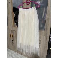 ราคา INGNI กระโปรงผ้ามุ้ง สีขาวออกครีม (3189780829)