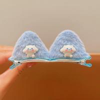 ราคา กิ๊บติดผมรูปหูแมวสุดน่ารักสำหรับฤดูใบไม้ร่วงและฤดูหนาว กิ๊บติดผมเด็กแบบ 3 มิติ ลายการ์ตูนซานริโอ (43005592262)