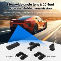 ราคา Reverse Hitch Camera, Waterproof Backup Camera Adhesive Base for RV Trucks Trailer Camper, 150 Degree Wide Angle Reverse Camera System with Infrared Night Vision (49952361132)