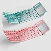 ราคา ไร้สายบลูทูธแบบพกพา Tri-fold KeyBoard พร้อมทัชแพด All-in-One คีย์บอร์ดสําหรับ MacOS Android แท็บเล็ตโน้ตบุ๊ค (56452820293)