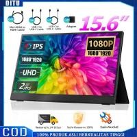 ราคา [COD] DITU 15.6 60Hz Kickstand Portable Gaming Monitor , 1080P FHD พร้อม USB C HDMI Monitor Extension Screen สําหรับพีซี, Mac, แล็ปท็อป, สวิตช์, Xbox, PS (42404136133)