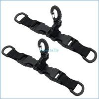 ราคา ESP Double-Split พวงกุญแจกระเป๋าเป้สะพายหลังมัลติฟังก์ชั่นตะขอสายรัดไนลอน Carabiner (56202862356)