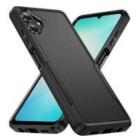 ราคา Dual Shock Armor Case Samsung Galaxy A06 - 4G 5G Casing PC TPU Shock Proof Hard Soft Hybrid Protector Guard Drop Protection Fit Tough Rugged HP (28334868813)