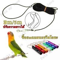 ราคา สายจูงนก แบบยืดหยุ่นได้ ห่วงขานกแก้ว เชือกนก สายเชือกฝึกบิน ปรับความยาวได้ (26722623854)