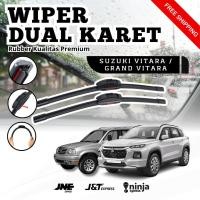 ราคา Suzuki Vitara / Grand Vitara Frameless Dual Blade Wiper 1 SET 2PCS ซ้ายและขวา (54851218402)