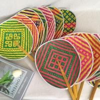 ราคา พัดสานไม้ไผ่ลายไทย แฮนเมด (คละลาย) ขนาด 9.5x15 นิ้ว พัดมือจับ พัดสานลายไทย พัดโบราณ พัดไม้ไผ่สาน ภูมิปัญญาไทย พัดทำมือ (25178335984)