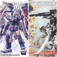 ราคา MG 1/100 Full Armor Gundam Ver.Ka (Gundam Thunderbolt) + Weapon & Armor Hanger (29500793498)