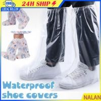 ราคา ร้านอยู่กทม.5คู่ ถุงคลุมรองเท้ากันฝน กันน้ำ วัสดุPe กันรองเท้าเปียก ที่ครอบรองเท้า หุ้มรองเท้ารุ่นเด็กและผู้ใหญ่ (40403754520)