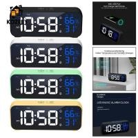 ราคา KOZEEY เพลง LED นาฬิกาปลุกดิจิตอลนาฬิกาปลุกอิเล็กทรอนิกส์ USB ชาร์จพอร์ตนาฬิกาปลุก NightStand ห้องนั่งเล่น (27393587913)