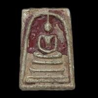 ราคา 4367 พระสมเด็จเก่า เนื้อผง ทาสีเก่า แห้งจัด พระเกจิเก่า (49552350943)