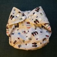 ราคา Baboon baby กางเกงผ้าอ้อมซักได้ พร้อมแผ่นซับชาโคลแบมบู 5ชั้น เอวกระดุม (แรกเกิด-2ขวบ) (1739047745)