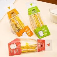 ราคา ถุงแซนวิช ซองแซนวิช ถุงห่อแซนวิชสามเหลี่ยม ถุงแซนวิชพิมพ์ลาย สีแดง 98-100 ชิ้นต่อแพ็ค (24840965304)