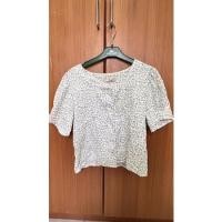ราคา เสื้อเอวลอยลายดอกสีเหลือง ใส่เบาๆชิวๆ (12286997401)