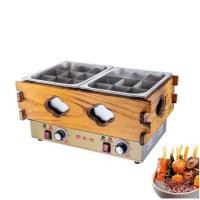 ราคา หม้อต้มโอเด้ง เตาโอเด้ง 2หัว 18ช่อง หม้อต้มโอเด้งไฟฟ้าเชิงพาณิชย์ ไม่มีฝาปิด มีพร้อมส่ง (18889155413)